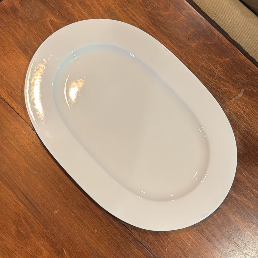 NWT Villeroy & Boch White Oval Platter Plate Bone Porcelain Made in Germany NEW